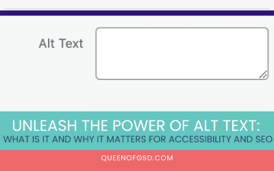 Unleash the Power of Alt Text: What is it and why it matters for accessibility and SEO